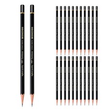 Tombow 蜻蜓牌 100 鉛筆 4B, 單色, 24件