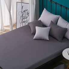 BED&DECO 防水全包式鬆緊帶床墊套 + 枕頭套 2件組