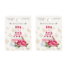 HAMANAKA 雛菊玫瑰 H459-025, 混色, 2件