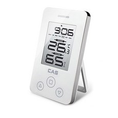 CAS 數位溫濕度計 T012 白色, 1個, 混合色