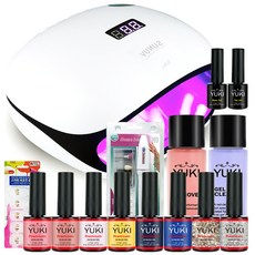 YUKI 夢幻48W美甲B套組, 8種, 1套