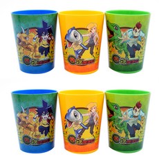 LILFANT 恐龍戰魂印花水杯 DM8658 6入, 1組