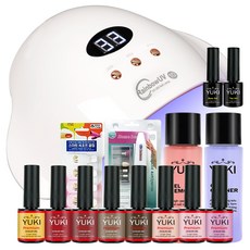 YUKI 小蒼蘭美甲套組, 15種, 1套