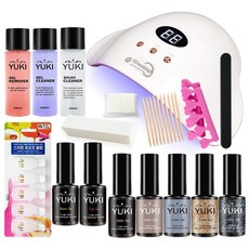 YUKI 日常美甲B套裝, 17種, 1套