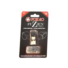 FOX40 Fujium CMG 口哨 + 琴弦 8603, 0008黑色, 1套