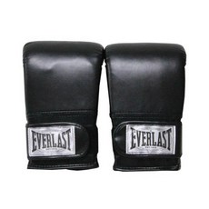 EVERLAST 魔術貼拳擊手套, 黑色的