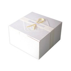 E Home Baking 正方形一鍵式盒 15 x 8.5cm, 1套, 黃色 + 白色