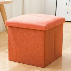 신원 푸투룸 수납의자 L, 오렌지