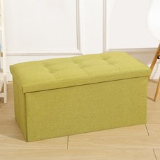 신원 템푸스 수납의자, 그린, 1개