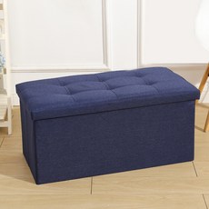 신원 템푸스 수납의자, 블루, 1개