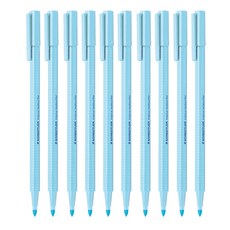 STAEDTLER 施德樓 Triplus 三角螢光筆 362 C-305, 粉彩藍, 10個