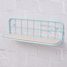 Pairing 北歐鍛鐵壁掛式層架, 藍色