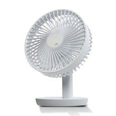 제이닉스 무선 스탠드 휴대용 미니선풍기, Z9, WHITE