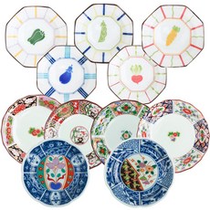 LeBENKUCHEN 迷你陶瓷碟 11入組, 混色, 1套