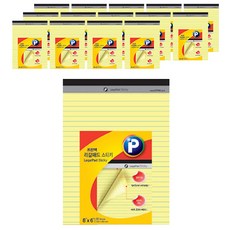 Printec Regalpad Sticky LP150Y 150 x 220 毫米, 黃色的, 15件