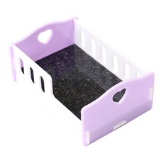 아올로 조립식 대리석 아크릴 침대세트 왕특대, 보라, 1세트