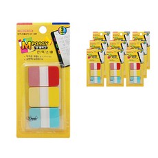 M 標誌索引選項卡 3 種顏色之字形 MI-BRY 12p, 10組