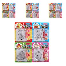 Happy Friends 玻璃裝飾可愛套組, 隨機出貨, 16套