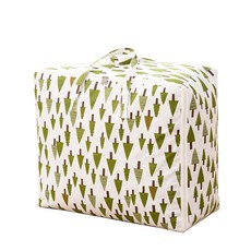 Melting Home 防水布料棉被衣物收納袋, 木紋, 中號(55 x 30 x 20 cm), 1個