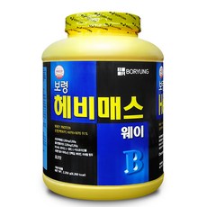 BORYUNG 巧克力風味乳清蛋白粉, 2.25g, 1罐