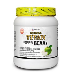BORYUNG Muscle Titan BCAA支鏈胺基酸粉, 900g, 1罐