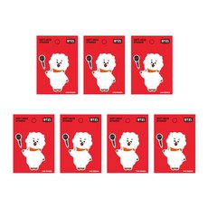 라인프렌즈 BT21 소프트데코스티커, 알제이, 7개