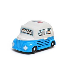 Morning Glory 警車橡皮擦清潔劑, 藍色, 1個