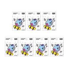 라인프렌즈 BT21 클리어데코스티커, 망, 7개입
