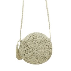 마켓피오 패션 라탄 원형스타일 가방