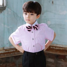 JACKID 男童復古短袖襯衫