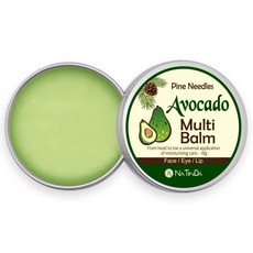 NATINDA 多效松針精油膏, 酪梨款, 18g, 1罐