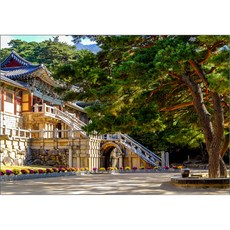 Puzzle Korea 佛國寺之秋 拼圖 3174, 1000件, 混合顏色, 1個