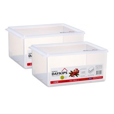 KOMAX 長方形密封保鮮盒 52號, 1件, 2個