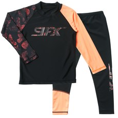 9FX 孩童防曬游泳長袖9分褲套裝