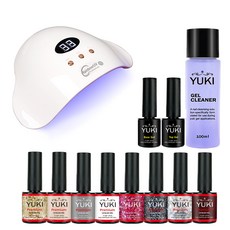 YUKI 薰衣草美甲B套組, 12種, 1套