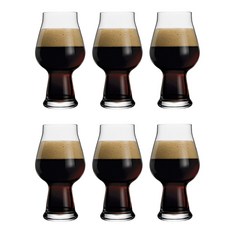 루이지보르미올리 Luigi Birrateque Crystal STOUT 맥주잔 600ml, 6개입