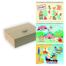 Full Colors Dada精緻角色素描本 隨機出貨 48張, 26張