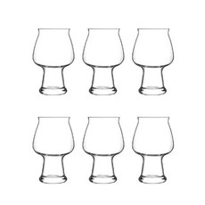 Luigi Bormioli Luigi Birrateque Crystal CIDER 啤酒杯 500ml, 6個