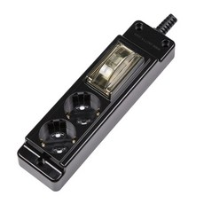 現代電動黑色 4000W 大容量多插座接線 2, 1.5m, 1個