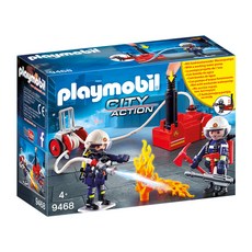 playmobil 摩比人 消防員和水泵 9468, 1套
