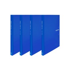 諾堡 合紙雙槓桿文件夾 A4, 藍色, 4個