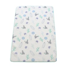 롤베이비 3D 에어매쉬 아기 쿨매트, 선인장, 1개