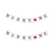 윰스 프로포즈 이벤트장식 가랜드, 메리미, 2세트