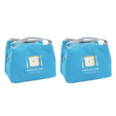 可愛圖案便攜保溫袋 2件組, 吐司