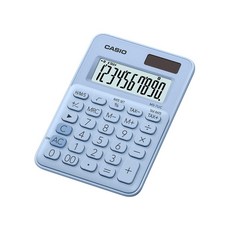 CASIO 卡西歐 迷你計算機 MS-7UC, 淺藍色, 1個