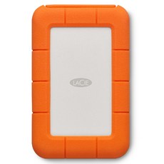 LACIE Rugged Thunderbolt USB C 외장하드 + 케이스 STFS2000800, 2048GB, Silver