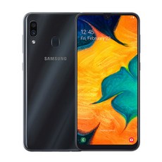 삼성전자 갤럭시 A30 휴대폰 SM-A305N, 블랙, 32GB