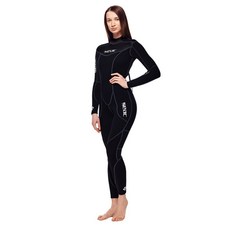 seac 女士 Sense 長款乾衣 3 毫米, 黑色的