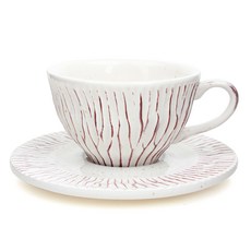 마조그레이스 이태리 찻잔세트, 오트밀, 1세트