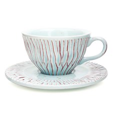 마조그레이스 이태리 찻잔세트, 스카이, 1세트